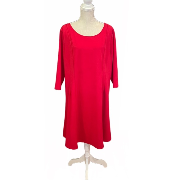 Lane Bryant | Dresses | Lane Bryant Womens Red Dress Plus Size | Poshmark